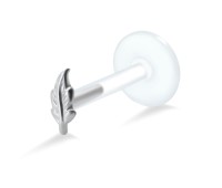 Leaf Shaped Labrets Push-in LA-749